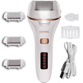 Electric Foot Callus Remover- Long Service Time, Rechargeable Electronic Foot File- Ideal Gift, Professional Pedicure Tools, Waterproof Foot Scrubber, Pedicure Kit Feet Care for Dead Skin (Black)
