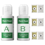 Hydroponics Nutrients for Aerogarden(800ml in Total), Plant Food A & B Hydroponics Supplies, Indoor Plant Fertilizer for Hydroponics Growing System, Hydroponic Solution for Vegetables Thrive