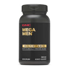 Buy now GNC Mega Men Multivitamin Caplets, Clinically Proven to Feel Better, Immune Support, Energy Support, B Vitamins, Vitamin D-3, Timed Release, 180 Caplets at indiglob india