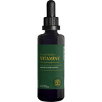 Organic Vitamin C Liquid Drops 180mg, Immune & Energy Support (2 Oz)