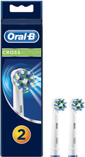 Buy now Oral-B Cross Action Electric Toothbrush Replacement Brush Heads Refill, 2 Count at indiglob india