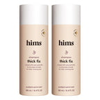 hims Thick Fix Shampoo, Saw Palmetto, Eucalyptus, 2 Pack, 6.4 fl oz | Saw Palmetto for Healthy Hair Growth and Thickening, Scalp Cleansing, Vegan, Sulfate-Free, and Cruelty-Free