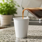 Coffee Cups, 100 Count 12 Oz Paper Cups, Disposable Cups for Hot and Cold, Disposable Coffee Cups for Office Home Party