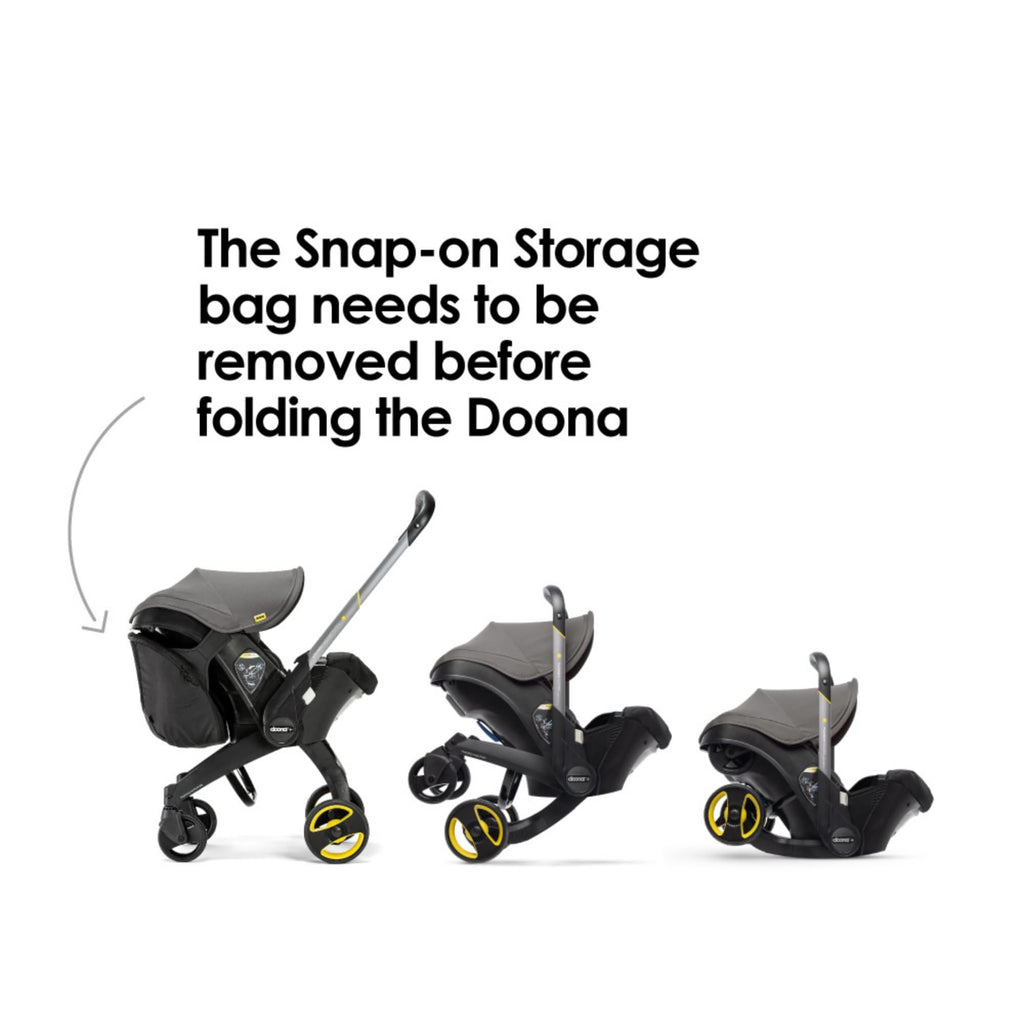 Doona Snap-on Storage - Compatible with Doona Car Seat & Stroller