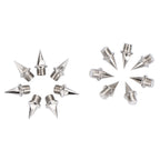 Hicarer 110 Pcs 3/8 Inch Cross Country Spikes, Steel Track Shoe Replacement