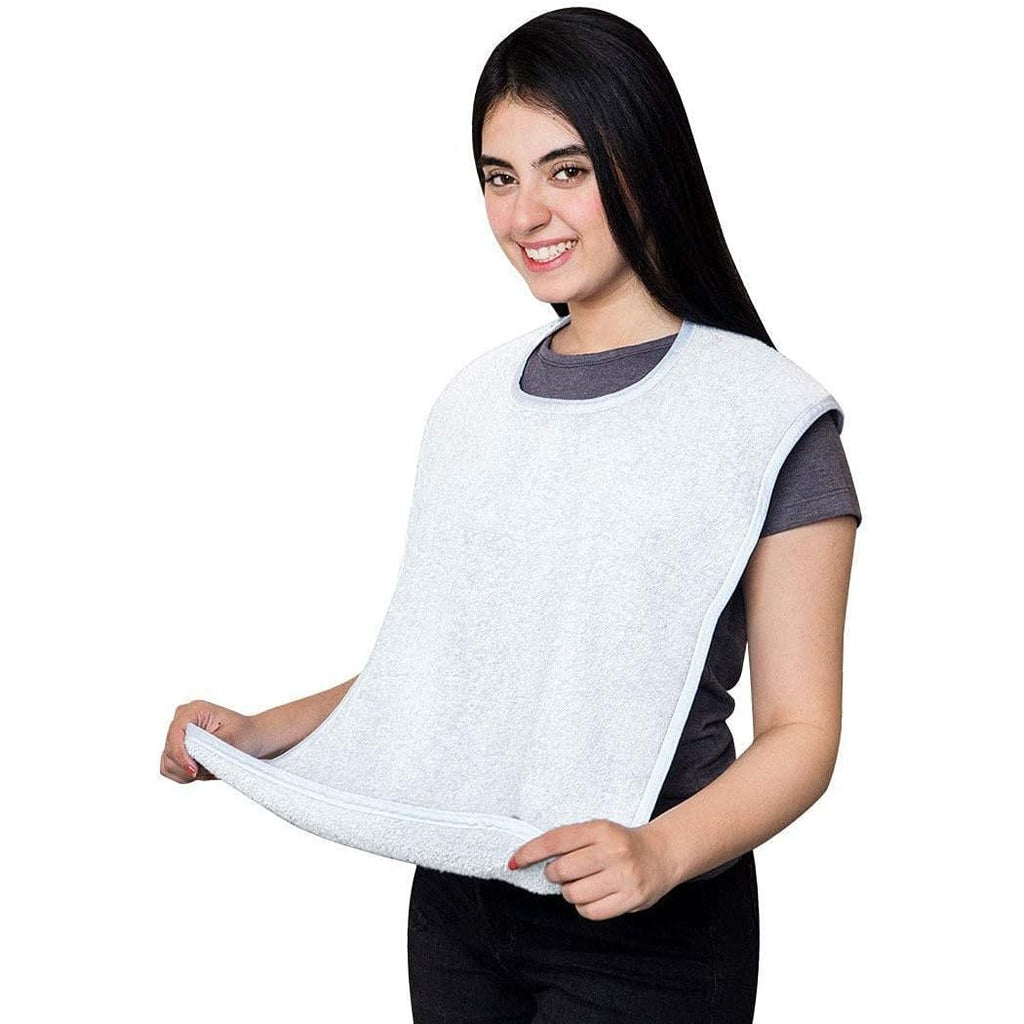 Buy now Avalon Towels Adult Bibs for Women 100% Cotton Bib for Adults for Eating - Terry Cloth Adult Bibs for Men Clothing Protectors at indiglob india