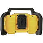 Buy now DEWALT 12V/20V MAX Portable Bluetooth Radio, Cordless, 100 ft Range, 3.5” Subwoofers, Jobsite (DCR028B) at indiglob india