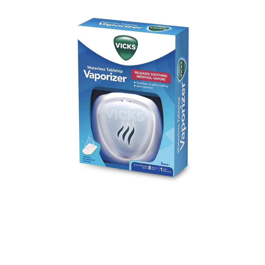 Buy now Vicks Waterless Menthol Vaporizer for Adults, 5 Pads at indiglob india