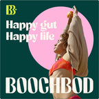 BoochBod - Probiotic Kombucha Gummy - Prebiotics, Probiotics, Postbiotics, Fiber Supplement, Slippery Elm, Dandelion Root, for Bloating, Gut Health - for Women and Men - Lemon Lime (Lemon Lime)