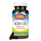 Carlson ACES + Zn, Multivitamin with Zinc, Cellular Health, 60 Softgels