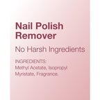 Mineral Fusion Nail Polish Remover, 6 fl oz (Pack of 2) | Acetone-Free Nail Care, Non Drying Liquid Formula