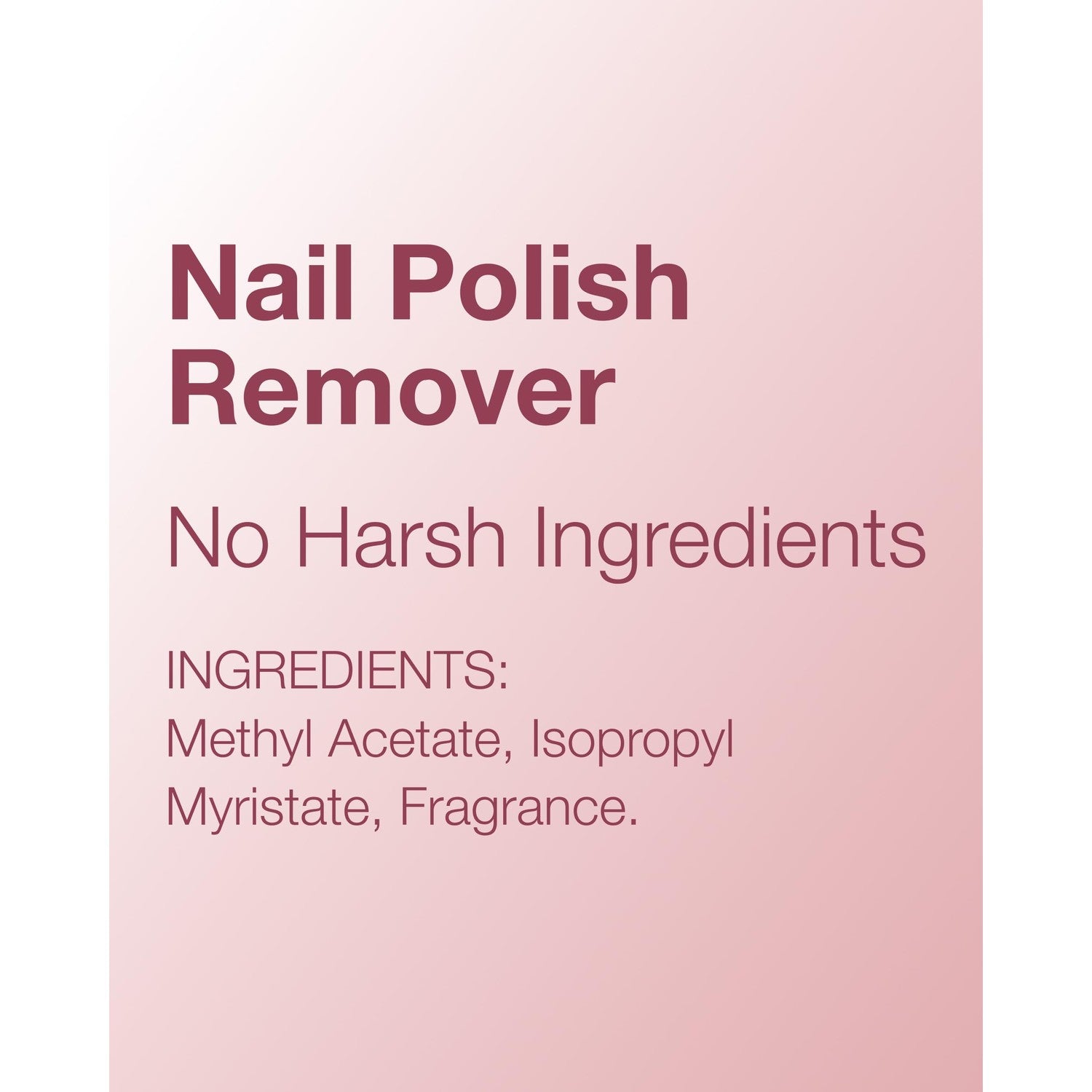 Mineral Fusion Nail Polish Remover, 6 fl oz (Pack of 2) | Acetone-Free Nail Care, Non Drying Liquid Formula