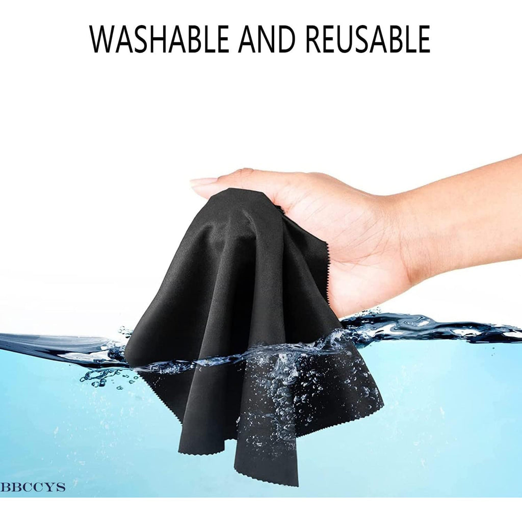 Glasses Cleaning Cloths(12 pcs),Microfiber Eyeglass Cleaner Cloth, Lens Wipes Cloth for Cleaning Eyeglasses, Cell Phones, Screens, Lenses, Electronics and All Delicate Surface