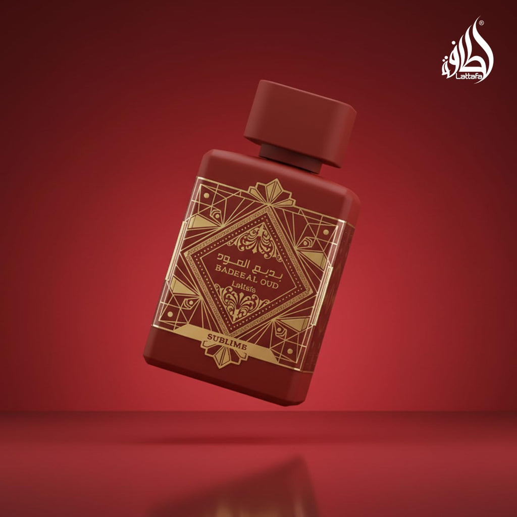 Buy now Lattafa Bade'e Al Oud Sublime - Tropical, Fruity, Fresh, Vanilla - Eau de Parfum Long-Lasting Fragrance for Unisex, 3.40 Ounce / 100 ml at indiglob india