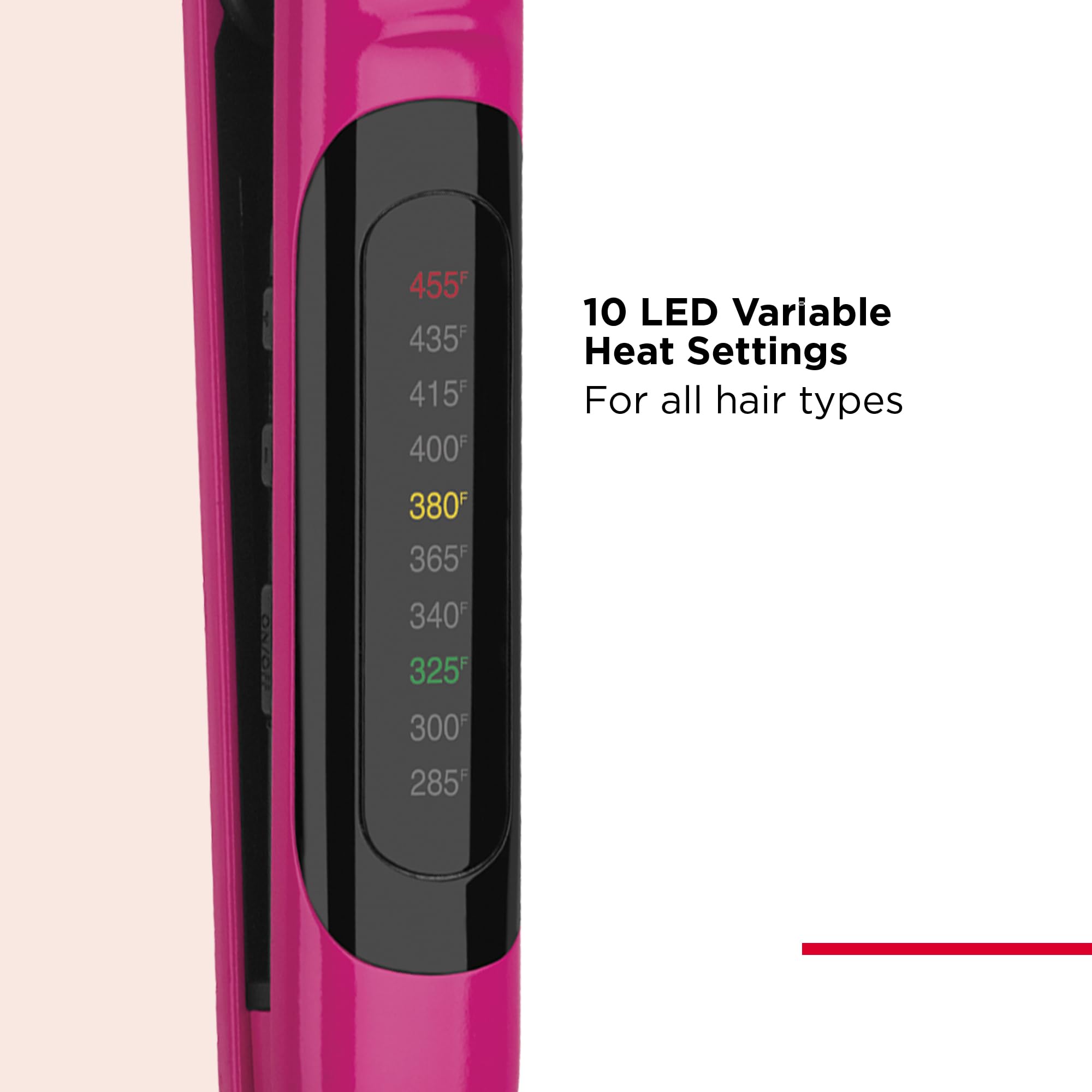 Buy now Revlon Smooth Brilliance Ceramic Hair Flat Iron | Smooth Glide and Ultra-Sleek Sylas, (1 in) at indiglob india