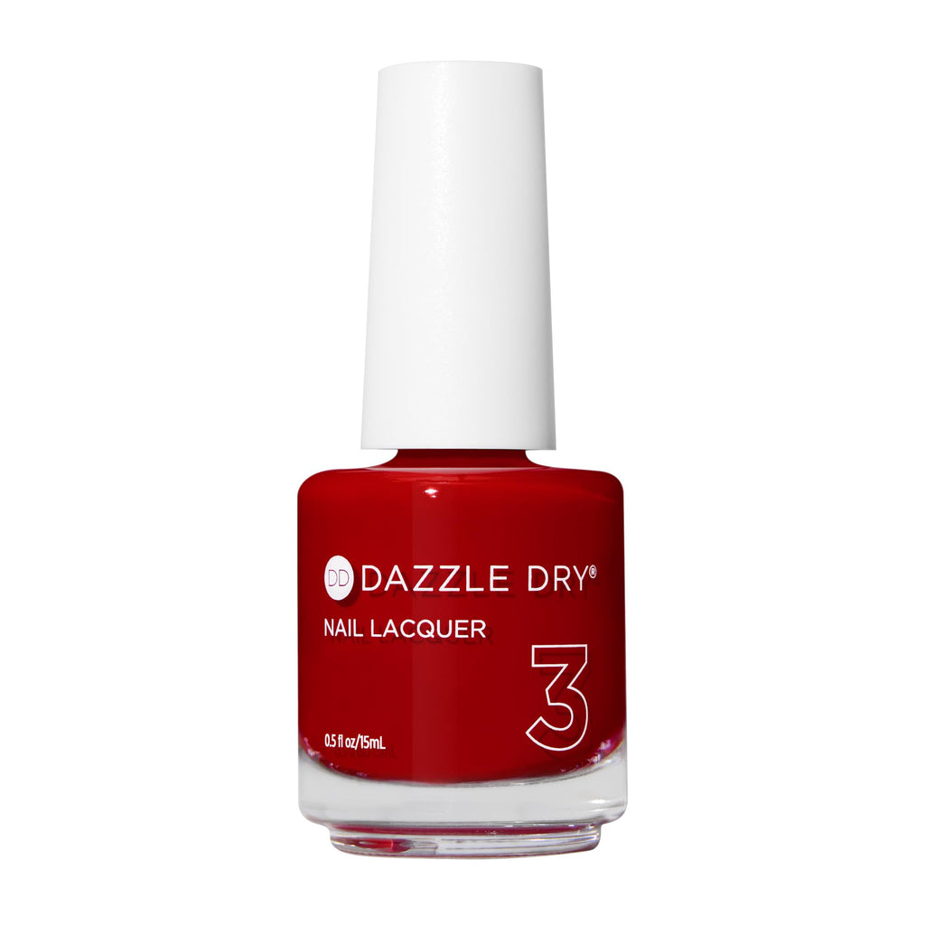 Dazzle Dry Nail Lacquer, Step 3 – Rapid Red (0.5 fl oz)
