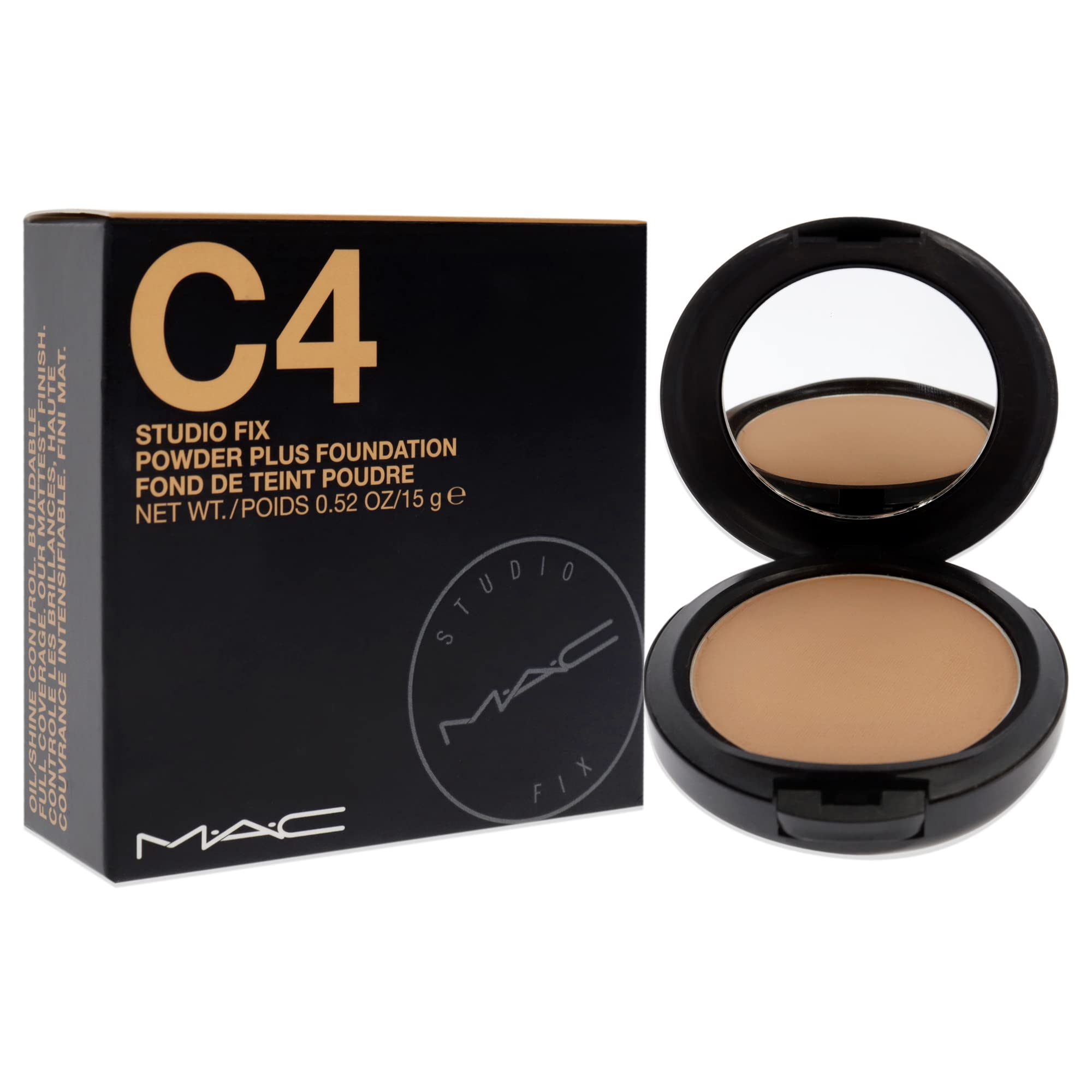 Buy now MAC Studio Fix Powder Plus Foundation C4, Multi, 0.52 Ounce (JL69060225) at indiglob india