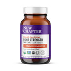 New Chapter Bone Strength Take Care Supplement, 120 Slim Tablets | Clinically Studied Plant Calcium from Red Marine Algae for Bone and Heart Health, Vegan, Organic and Gluten Free