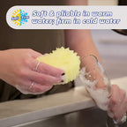 Buy now Scrub Daddy Sponge - Lemon Fresh Scent - Scratch-Free Multipurpose Dish Sponge - BPA Free & Made with Polymer Foam - Stain & Odor Resistant Kitchen Sponge (1 Count) at indiglob india