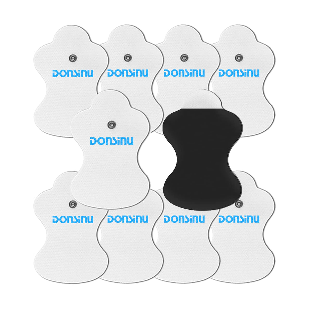 10 Pcs Durable Compatible with Omron Tens Unit Replacement Pads,5Pairs Replacement Electrodes Pad