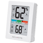 Buy now AcuRite Humidity Meter Hygrometer and Indoor Digital Thermometer with Temperature Gauge and Humidity Gauge, Room Thermometer Comfort Scale, 3 x 2.5 Inches, White (01083M) at indiglob india