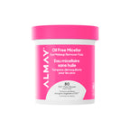 Almay Oil-Free Micellar Eye Makeup Remover Pads, 120 Count | Micellar eye makeup remover pads gently wipe away all traces of eye makeup without leaving behind any greasy residue.