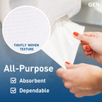 GEN Hardwound Roll Towels - White, 8-Inch x 800 ft, 6 Rolls/Carton