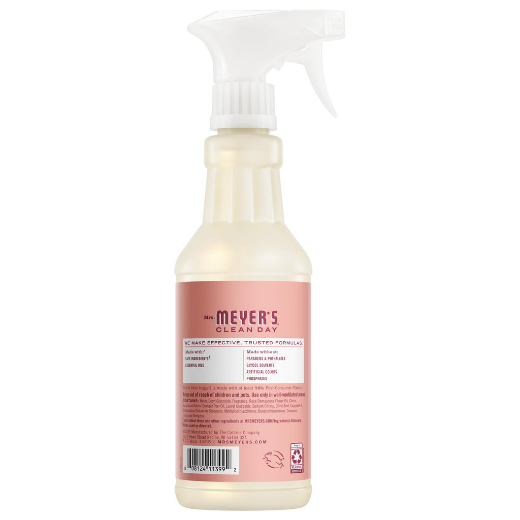 MRS. MEYER'S CLEAN DAY Multi-Surface Cleaner, Rose, 16 fl oz, 3 Pack