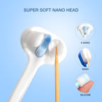 Ultra Soft Nano Dog Toothbrush Kit for Small Breed Pet 3 Styles