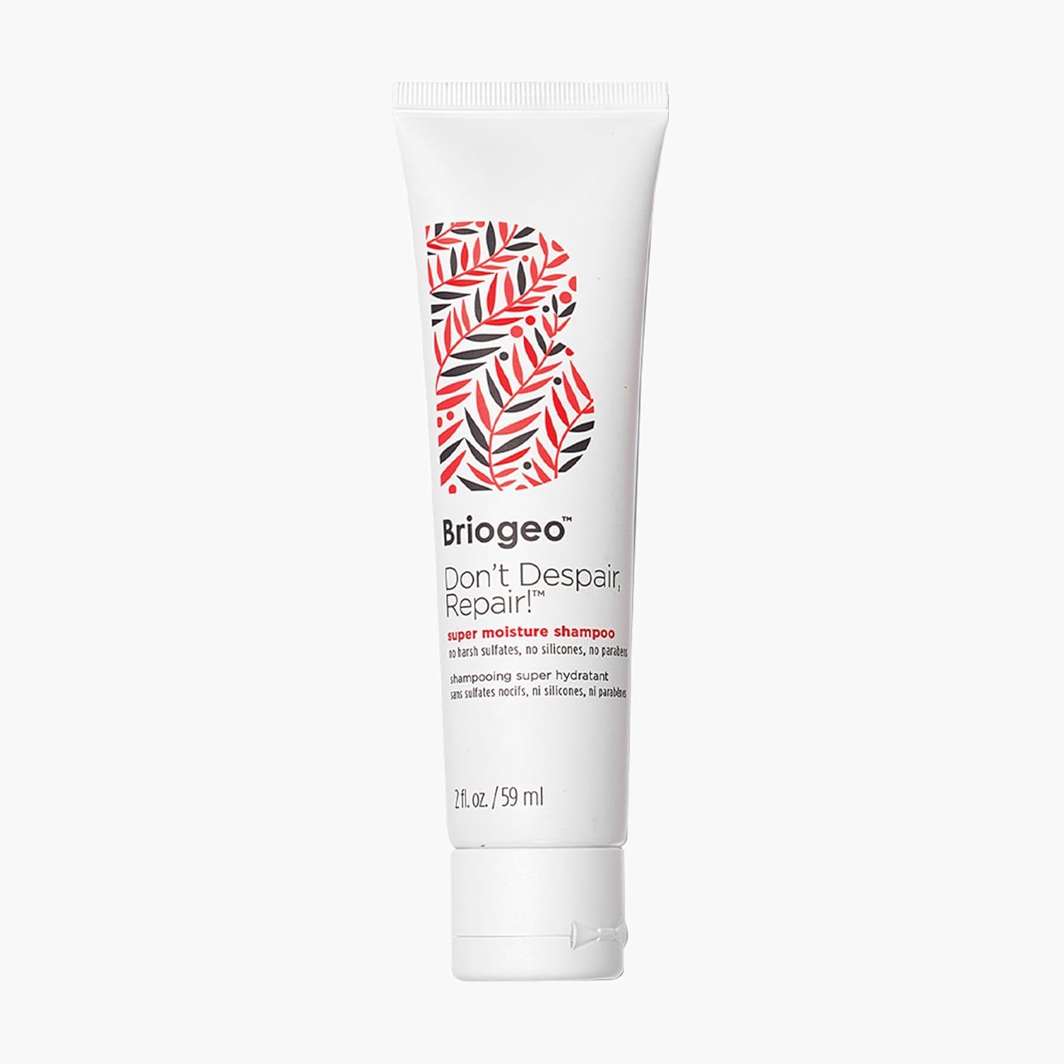 Buy now Briogeo Don't Despair, Repair! Super Moisture Shampoo, Dry Damaged Hair, Hair Shampoo with Argan Oil for Hair, Hair Moisturizer Hair Treatment, Protein Shampoo, Vegan, Cruelty-Free 2 Fl Oz (Pack of 1) at indiglob india
