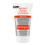 Buy now Neutrogena All-In-1 Acne Control Daily Face Scrub to Exfoliate and Treat Acne, Salicylic Acid Acne Treatment, 4.2 fl. Oz (Pack of 3) at indiglob india