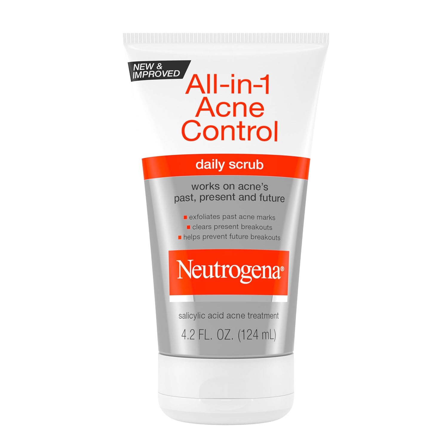 Buy now Neutrogena All-In-1 Acne Control Daily Face Scrub to Exfoliate and Treat Acne, Salicylic Acid Acne Treatment, 4.2 fl. Oz (Pack of 3) Default at indiglob india