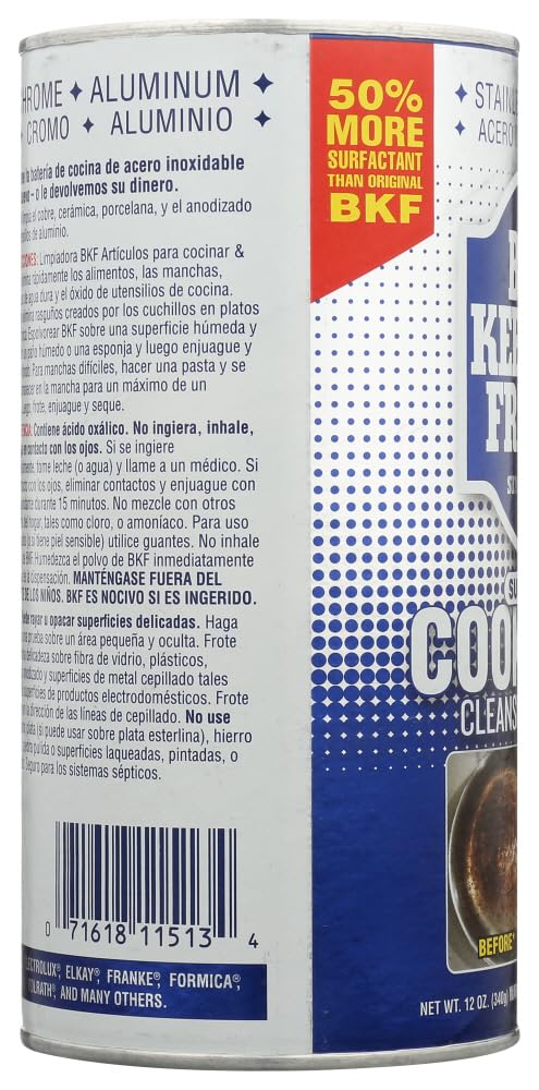 Bar Keepers Friend Cookware Cleanser and Polish Powder - 12oz