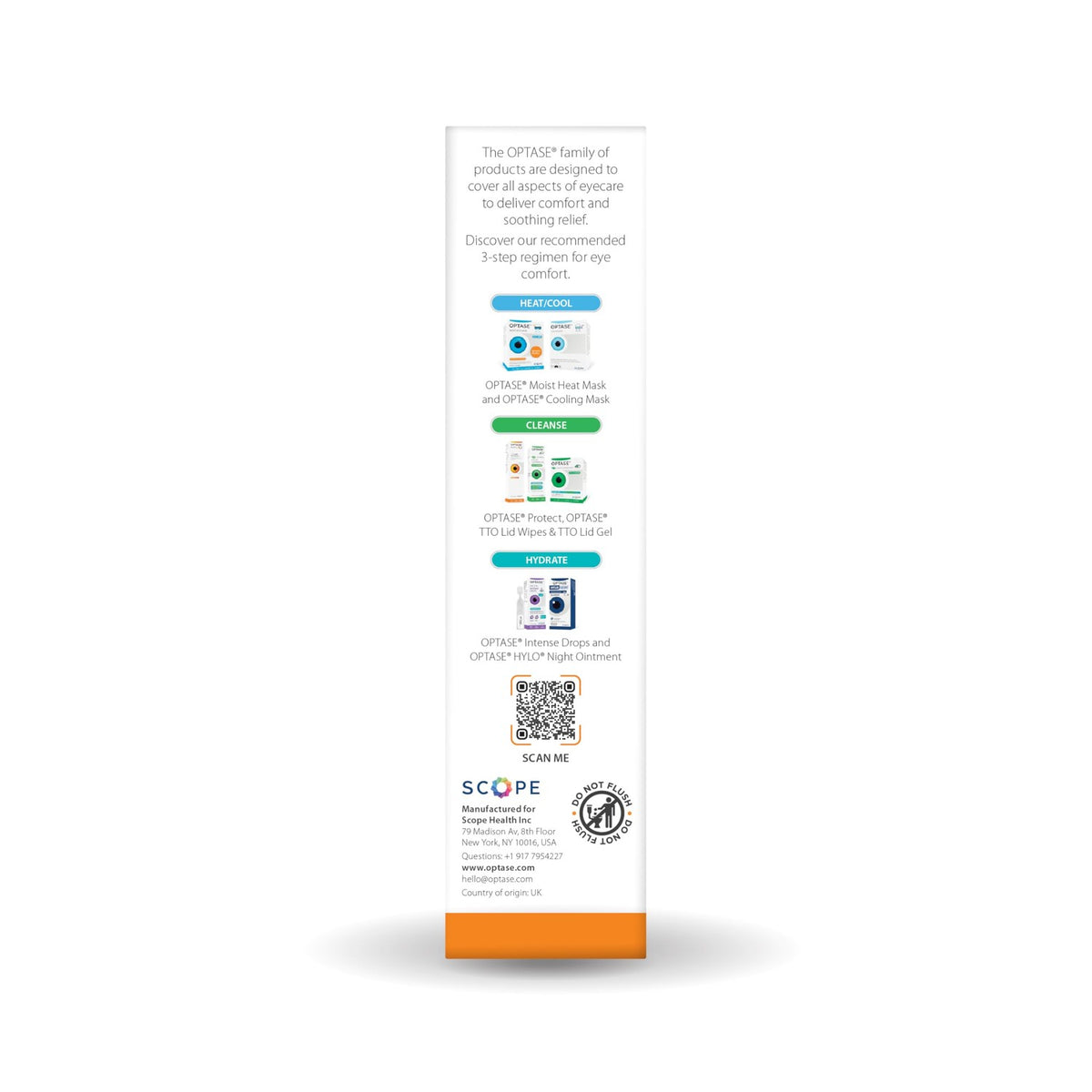 Optase® Protect Eyelid Cleansing Spray, 100 ml