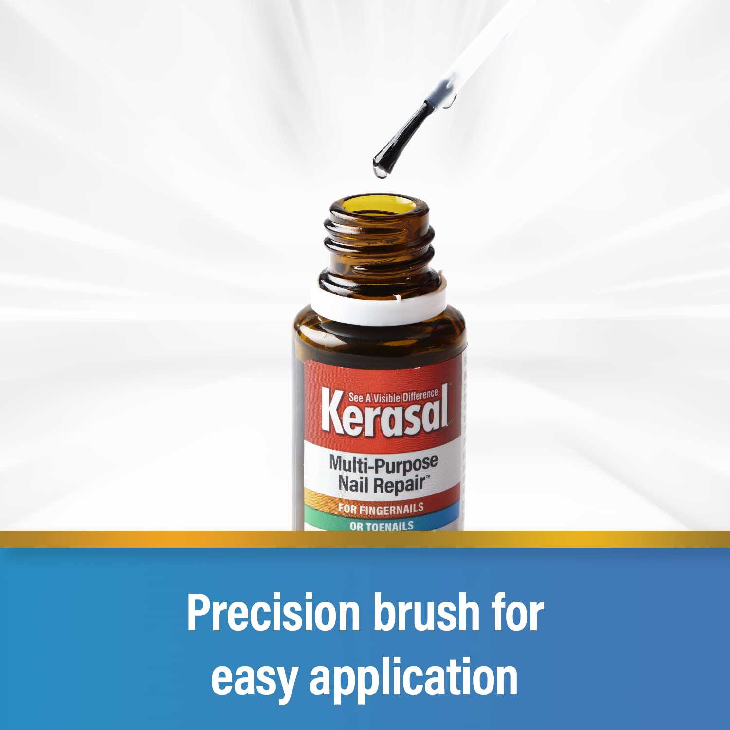 Buy now Kerasal Multi-Purpose Nail Repair, Nail Solution for Discolored and Damaged Nails, 0.43 fl oz at indiglob india