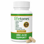 Lifetones Uric Acid Support Capsules – 7-Herb Formula with Boswellia, Devil's Claw, White Willow & Celery Seed – No Herbal Taste – Supports Healthy Uric Acid Levels & Joint Comfort – 60 Vegan Capsules