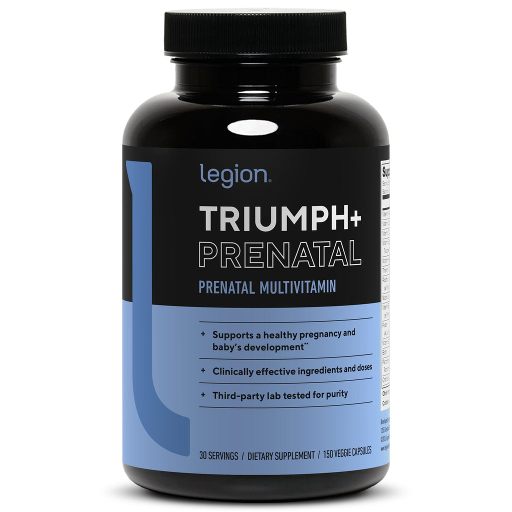 LEGION Triumph Men's Sport Vitamin - Complete Multivitamin for Men - Daily Vitamins for Men to Boost Health and Performance - Men's Multivitamin with 21 Vitamins & Minerals - 30 Servings