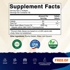 Vitamatic Black Seed Oil 2000 mg Per Serving, Cold-Pressed Nigella Sativa (Black Cumin) Oil, High Potency Softgels for Daily Wellness Support, 120 Count