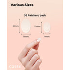 Buy now COSRX Master Patch Intensive | Oval-Shaped Hydrocolloid Pimple Patch with Tea Tree Oil & Salicylic Acid | Quick & Easy Blemish, Zit, Spot Treatment (90 Patches (Medium, Large), 90, Count) at indiglob india