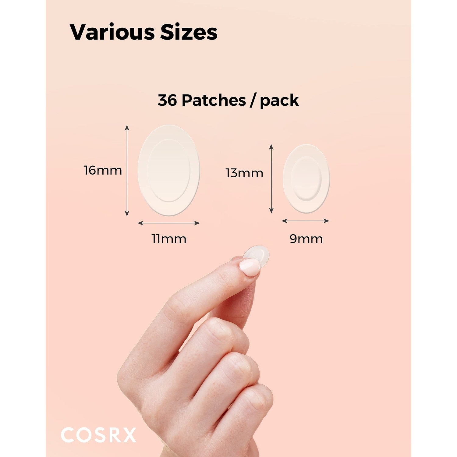 Buy now COSRX Master Patch Intensive | Oval-Shaped Hydrocolloid Pimple Patch with Tea Tree Oil & Salicylic Acid | Quick & Easy Blemish, Zit, Spot Treatment (90 Patches (Medium, Large), 90, Count) at indiglob india