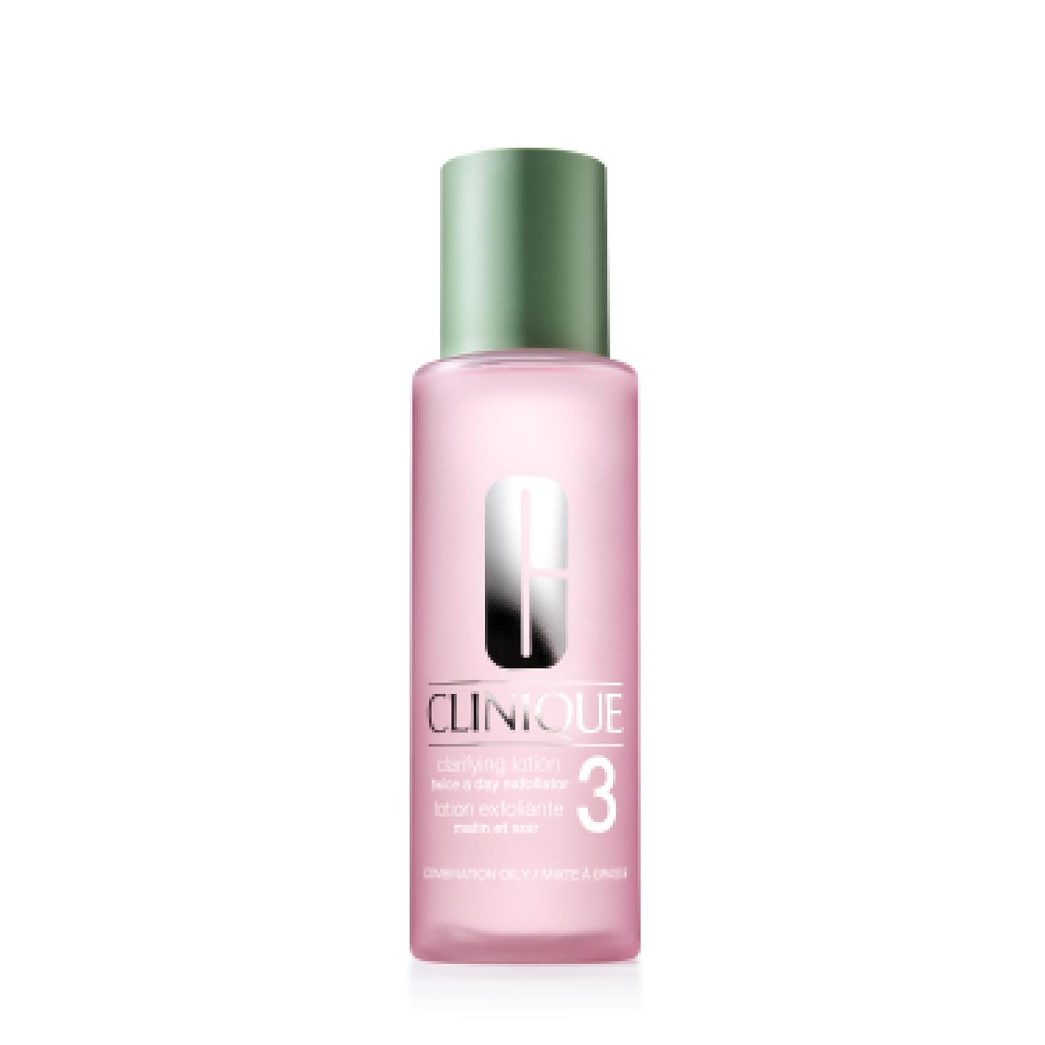 Buy now Clinique 3-Step Clarifying Lotion Face Exfoliator 3 | Toner With Witch Hazel + Salicylic Acid | For Combination Oily Skin Types 6.7 Fl Oz at indiglob india