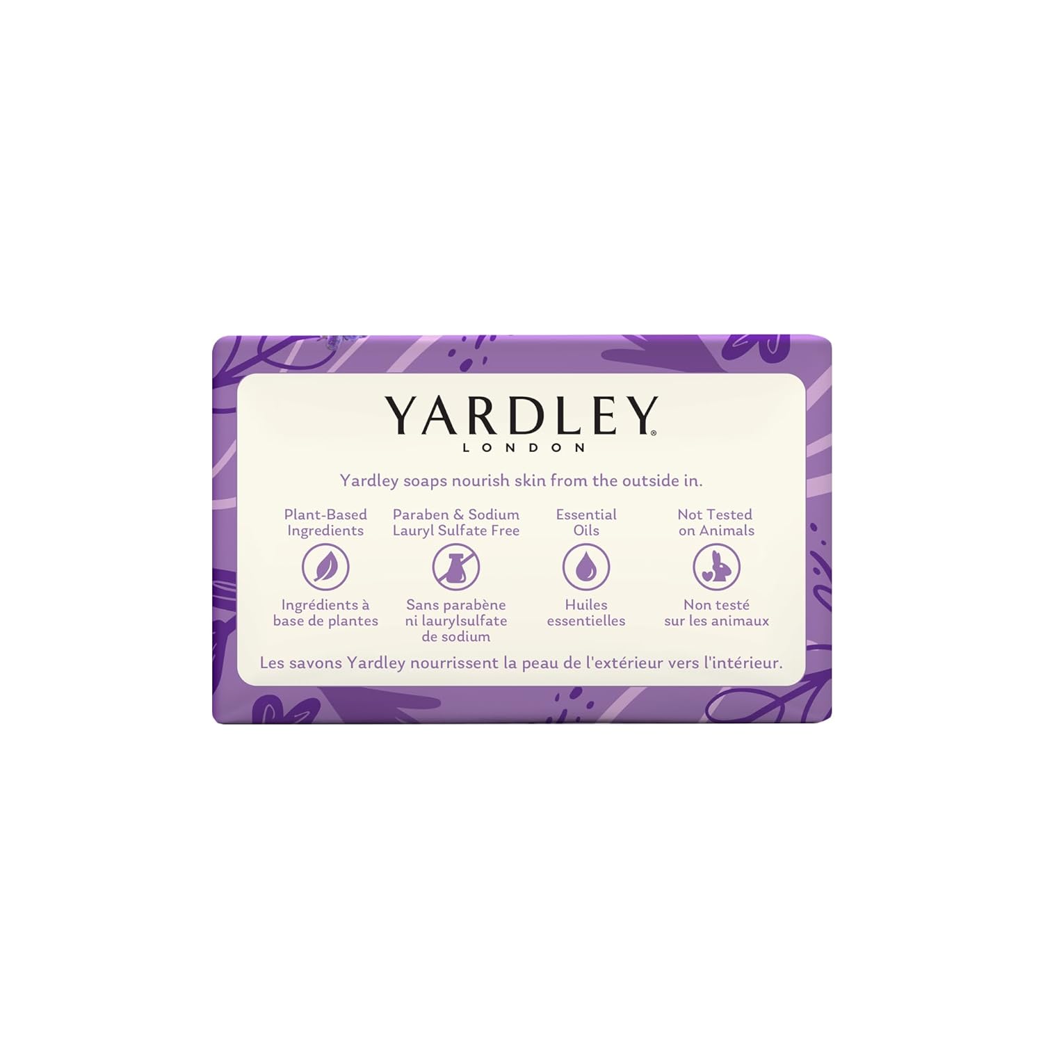 Buy now Yardley London Nourishing Bath Soap Bar English Lavender, Calms & Soothes with Pure Lavender Extracts & Essential Oils 4.0 oz Bath Bar, 2 Soap Bars at indiglob india