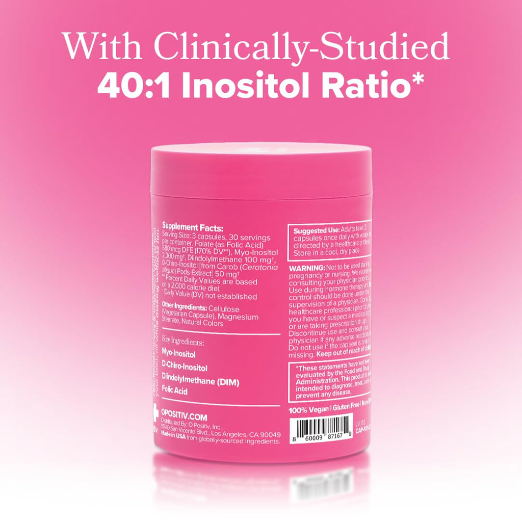 FLO Ovarian for Cycle Regularity – Myo & D-Chiro Inositol – 30-Day Supply