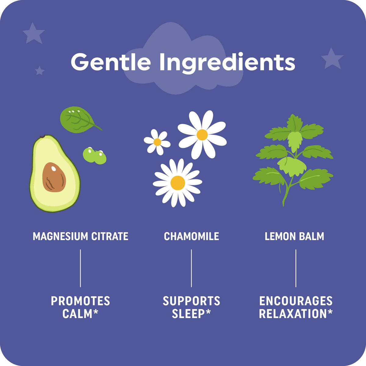 Magnesium Calming Gummies for Children, Strawberry, Relaxation Support
