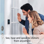Buy now Ring Video Doorbell Wired (newest model), Use Two-Way Talk, advanced motion detection, HD camera and real-time alerts to monitor your front door (wiring required) at indiglob india