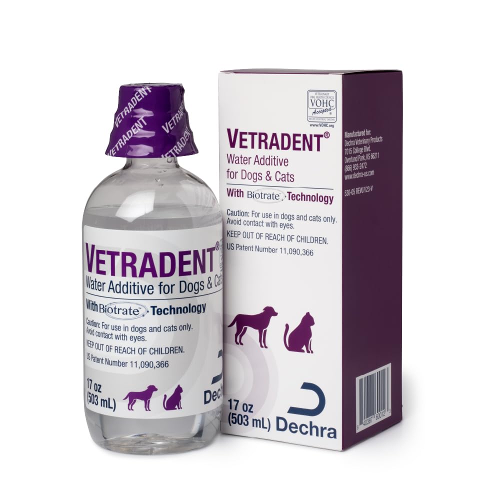 Vetradent Water Additive, 17 oz