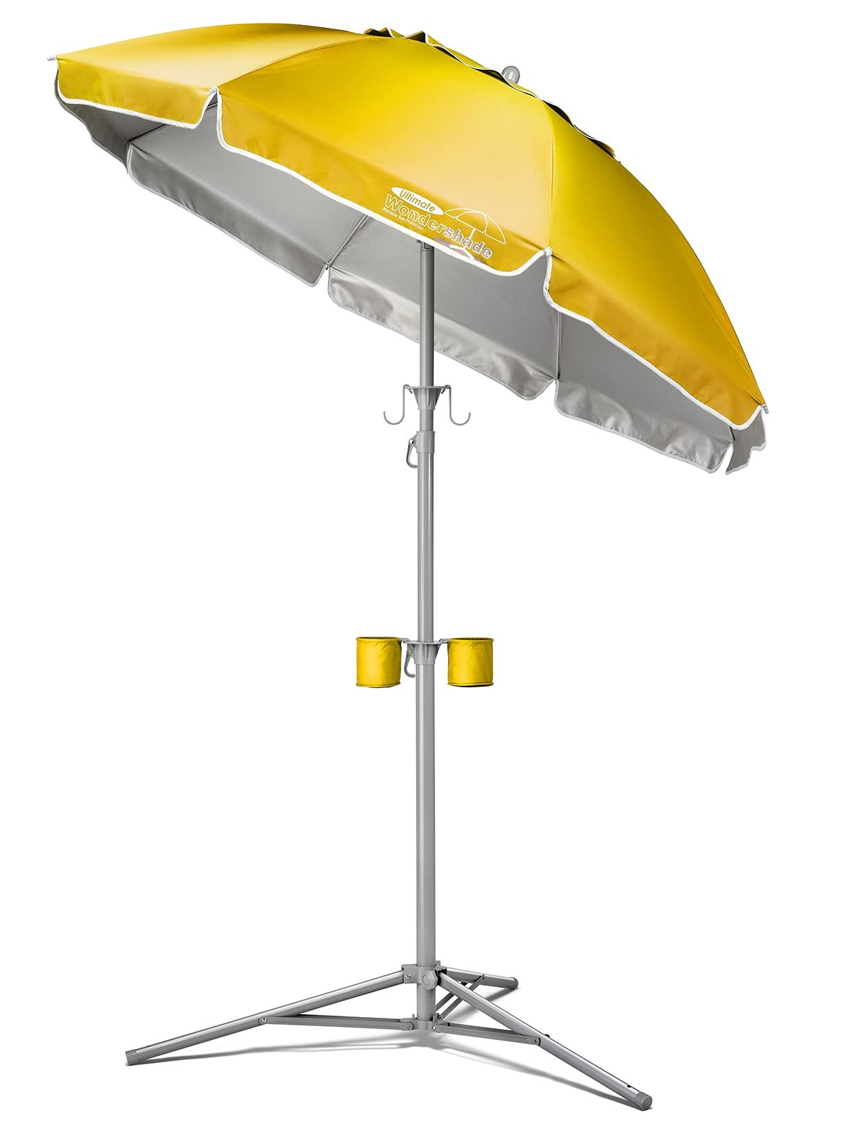 Buy now Wondershade Ultimate Portable Sun Shade Umbrella, Lightweight Adjustable Instant Sun Protection - Pink Yellow at indiglob india