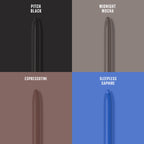 Maybelline Tattoo Studio Automatic Gel Pencil Waterproof Eyeliner, Blendable, Smudge Resistant, Matte Eyeliner For Up To 36HR Wear, Pitch Black (Smokey Black), Packaging May Vary