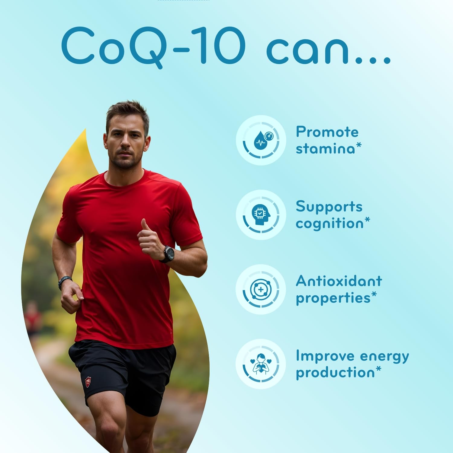 Clear Formulas Quick Absorption CoQ10 200mg - Coenzyme Q10 Potent Antioxidant for Heart Energy and Aging Support - High Stability CoQ10 Ubiquinone Capsules - Made in a cGMP US Lab - 200 Capsules