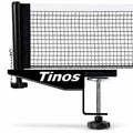 TINOS Premium Table Tennis Net & Post | Pro Screw Clamp Ping Pong Net